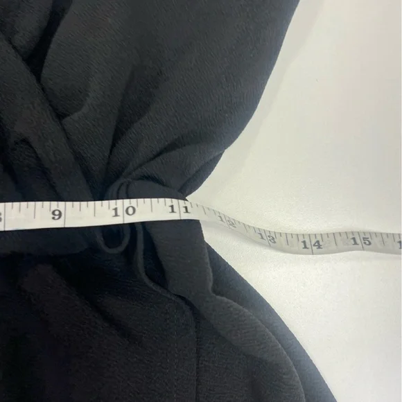 Urban Outfitters Kimchi Blue Drapey Surplice Skort Romper in Black Size Small - Picture 8 of 14